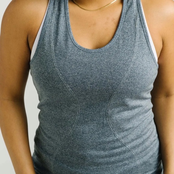 Zyia Navy Charged Tank - Picture 1 of 5